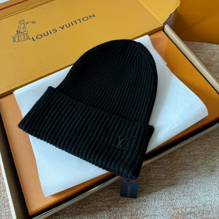 LV 니트 캡 비니